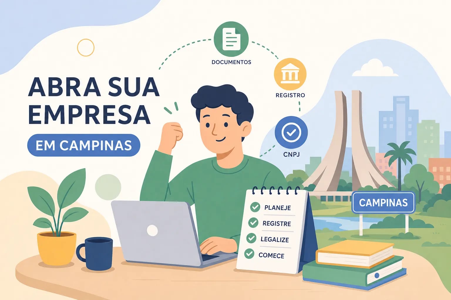 Abertura de empresa em Campinas: guia passo a passo 2026